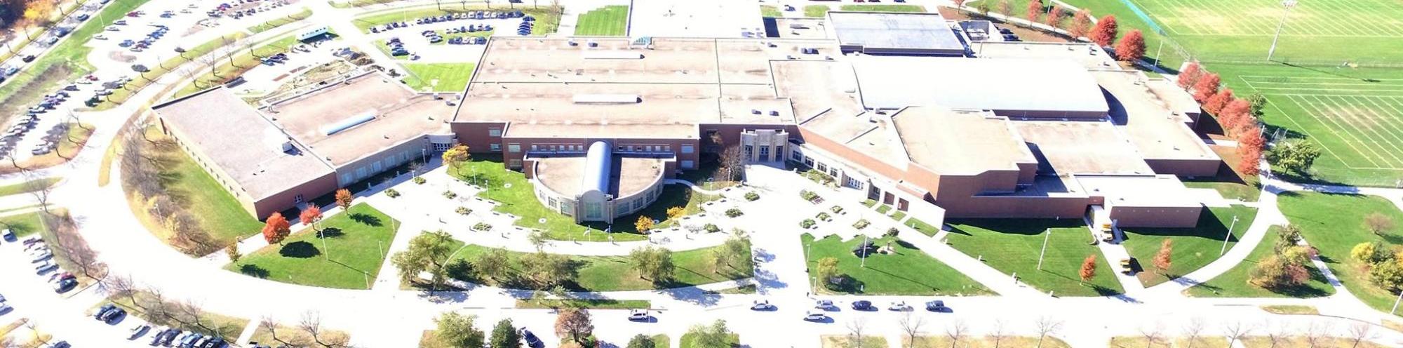 Aerial view of Millard West